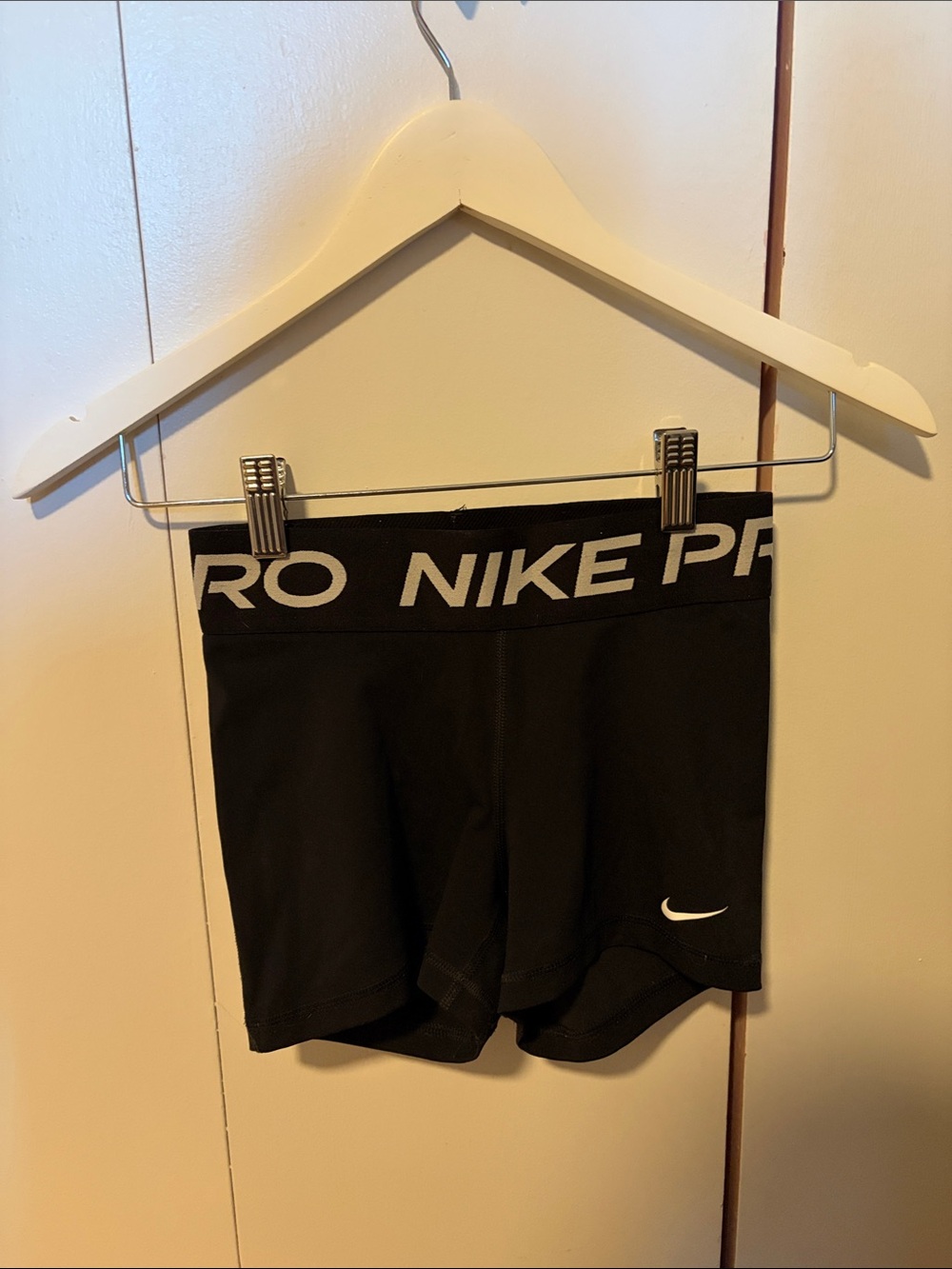 Nike Pro Black Short-Length Training Bike Shorts